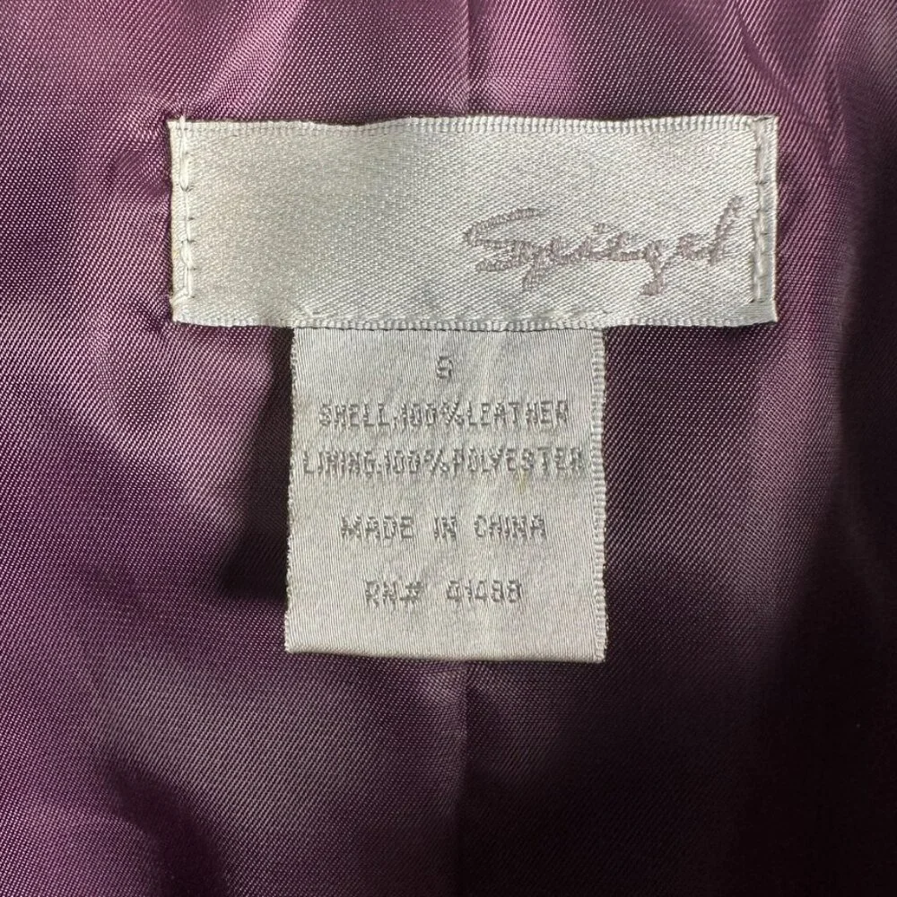 Leather Spiegel Suede Jacket‎ NWOT Vintage bin CTRR